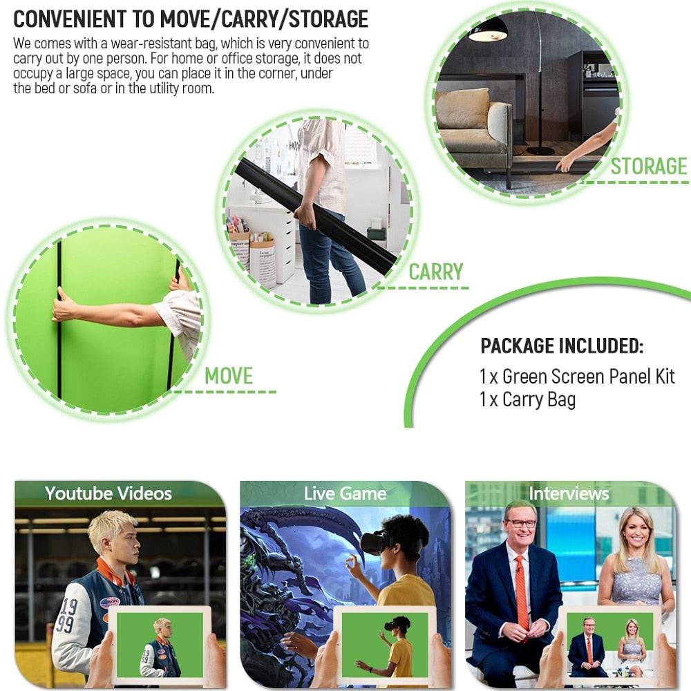 Green Screen Photography Background Game Virtual Studio