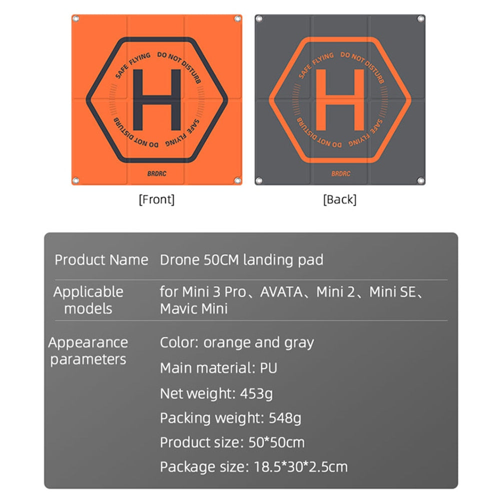 Waterproof Double Sided Landing Pad DJI Mini 3 Pro