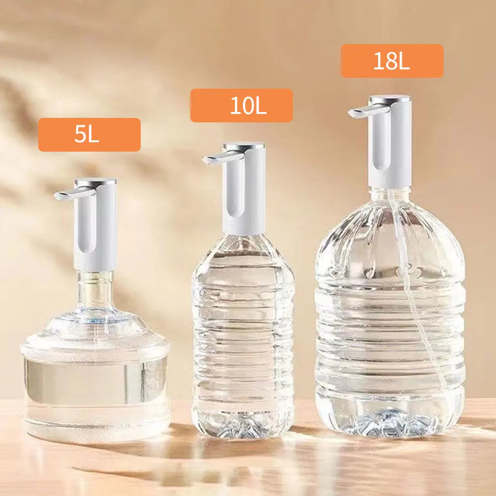 Automatic USB Charging Water Bottle Dispenser with LCD Display