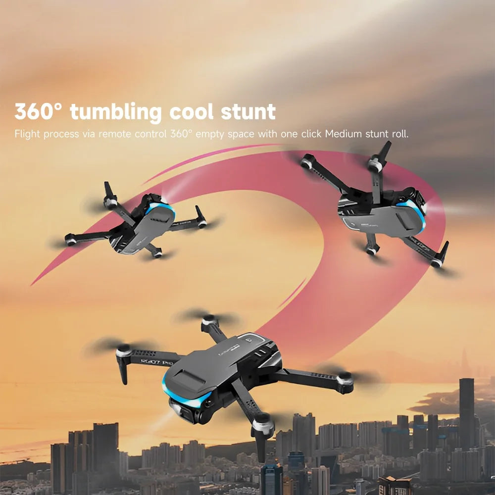 Foldable Quadcopter Mini Drone 4K Three-sided Obstacle avoidance
