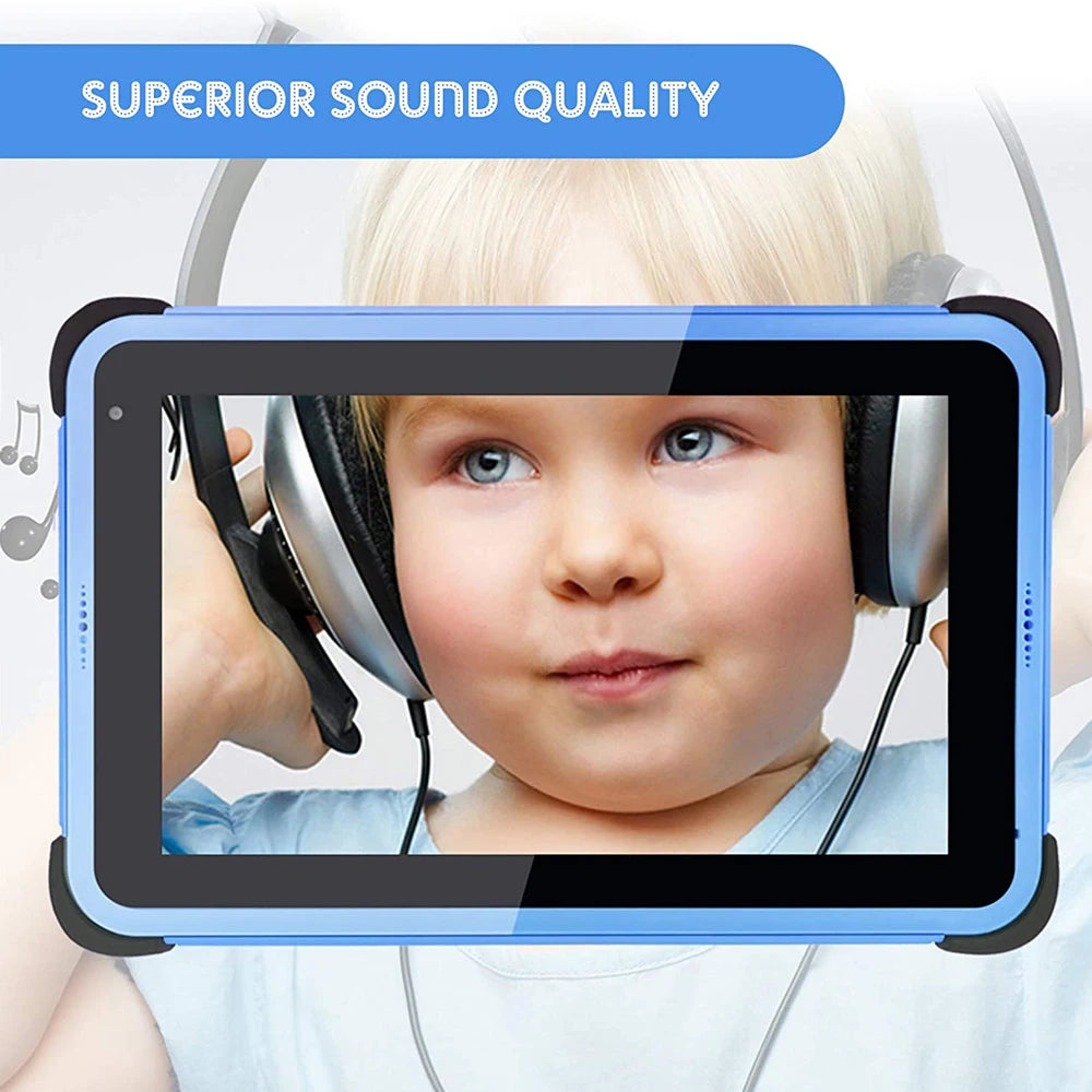 Android 11 Blue 7 Inch HD 2GB IPS Kids Tablets
