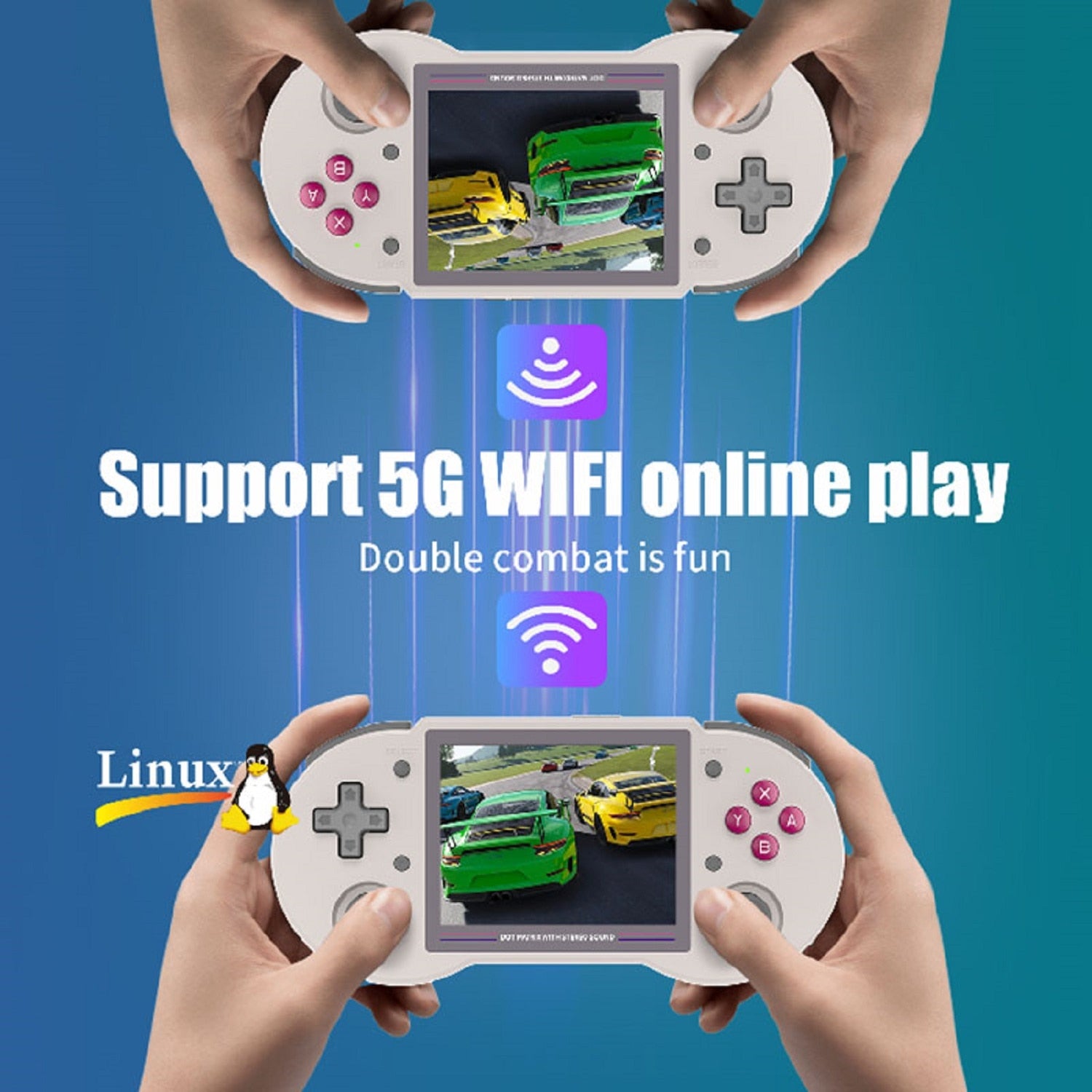 LINUX WIFIBluetooth Retro Handheld PSP Game Console