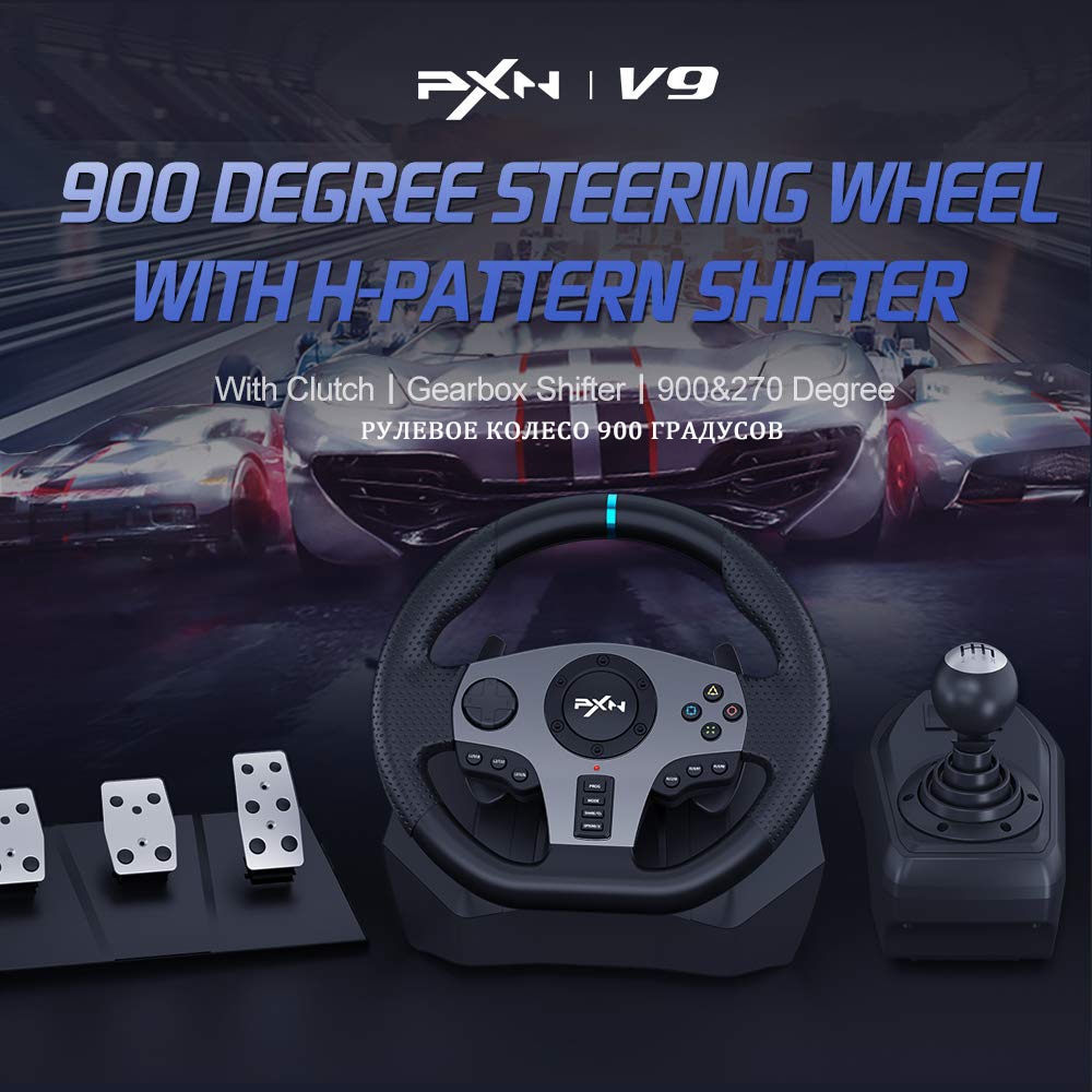 PXN-V9 PC Gaming Racing Wheel