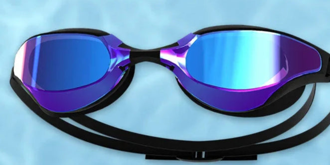 Professional Oversize Triathlon Swimming Goggles | Anti-Fog UV Protection for Men & Women
