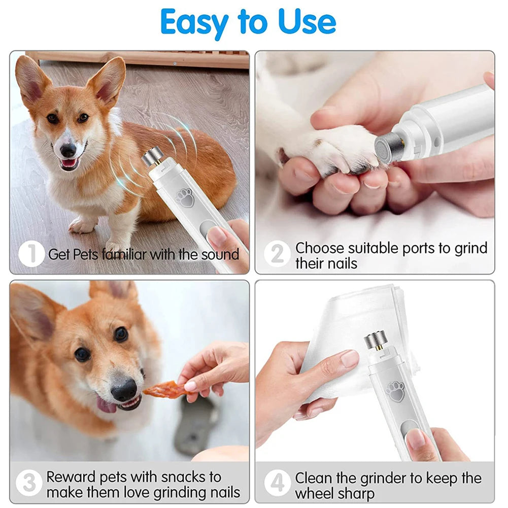 Electric Grinder USB Charging Pet Trimmer