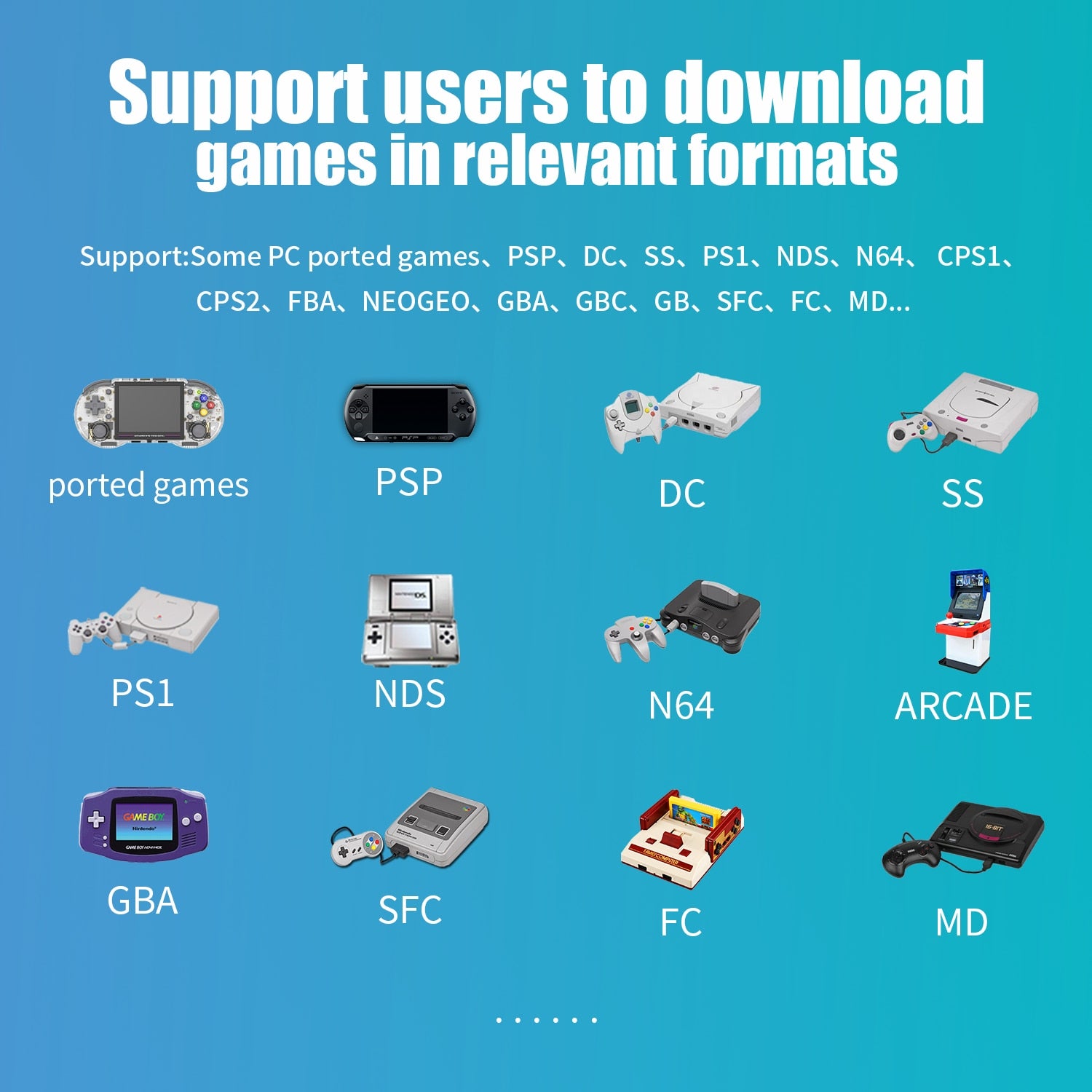 LINUX WIFIBluetooth Retro Handheld PSP Game Console