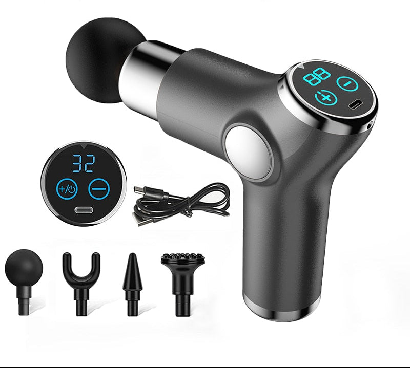 Massage Gun 32 Speed Deep Tissue Percussion Fascial/ Muscle