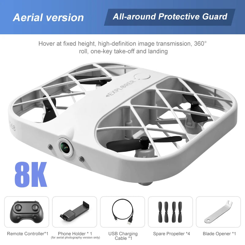 Professional 8K HD Pocket Quadcopter Drone with Camera 