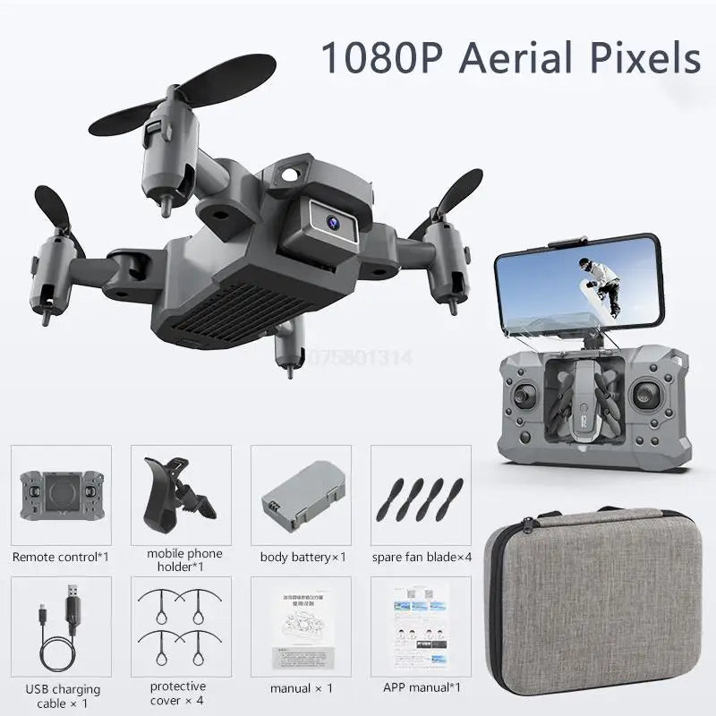 Mini Folding Helicopter Aerial Photography 4K, 5G, GPS,  High-definition Drone
