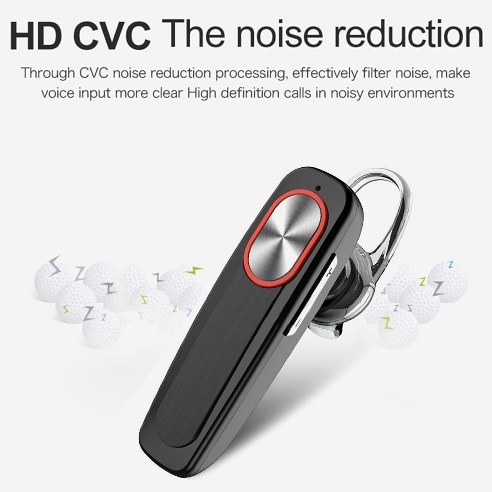 Bluetooth Noise Reduction Wireless Earphone Mic Handsfree
