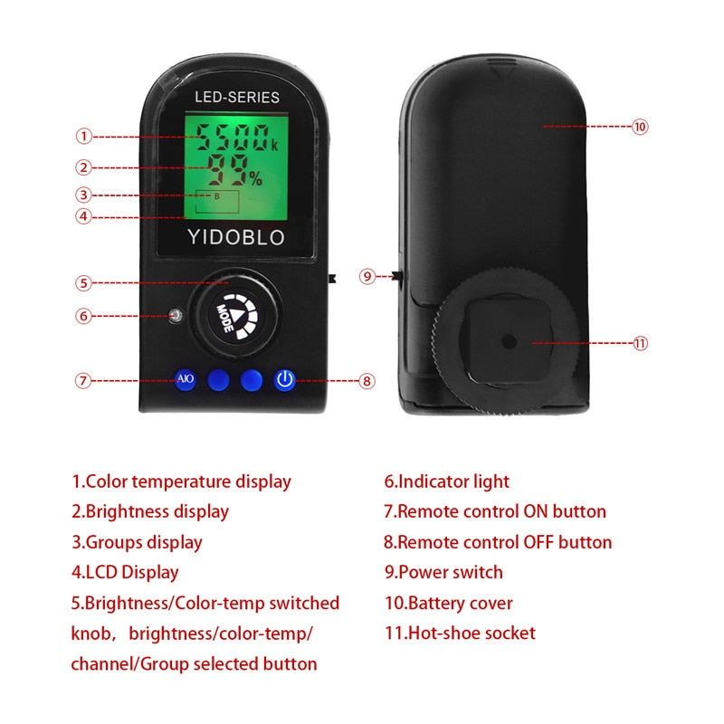 LED Ring Light Cell/Photography Selfie Video Streaming