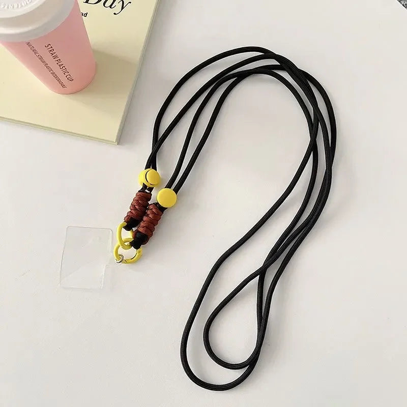 Mobile Phone Lanyard Cross-body Shoulder Straps Keychain Key Ring