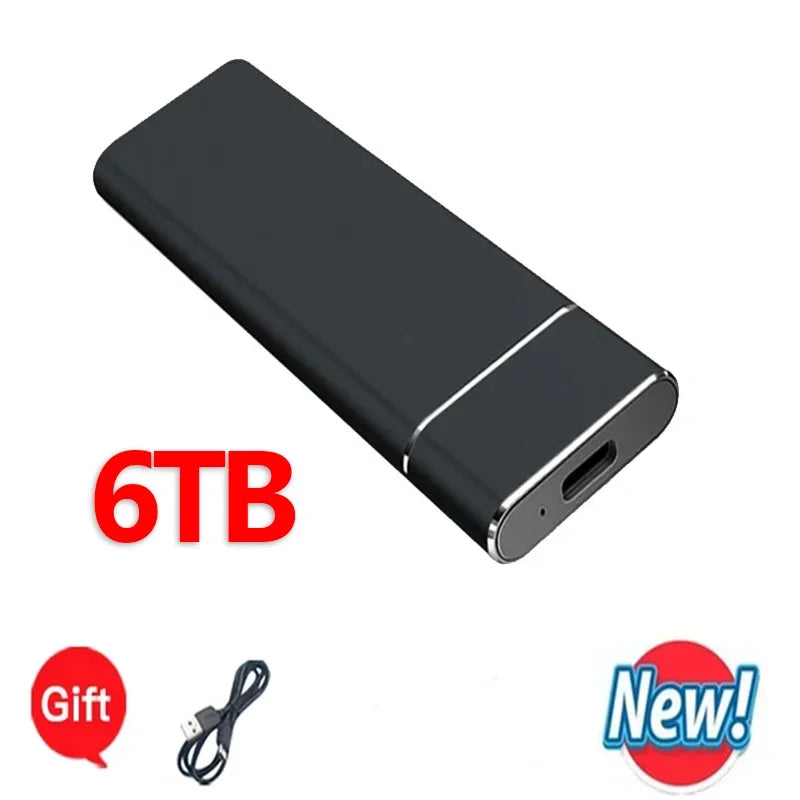 Portable External Storage SSD 1TB High-speed Mobile Storage Drive