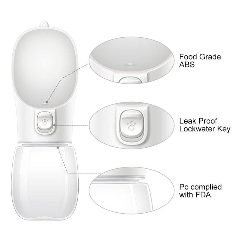 Portable Food/Water Pet Bottle