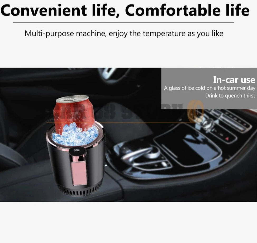 DC 12V Smart Car 2-in-1 Heating Cooling Cup Car