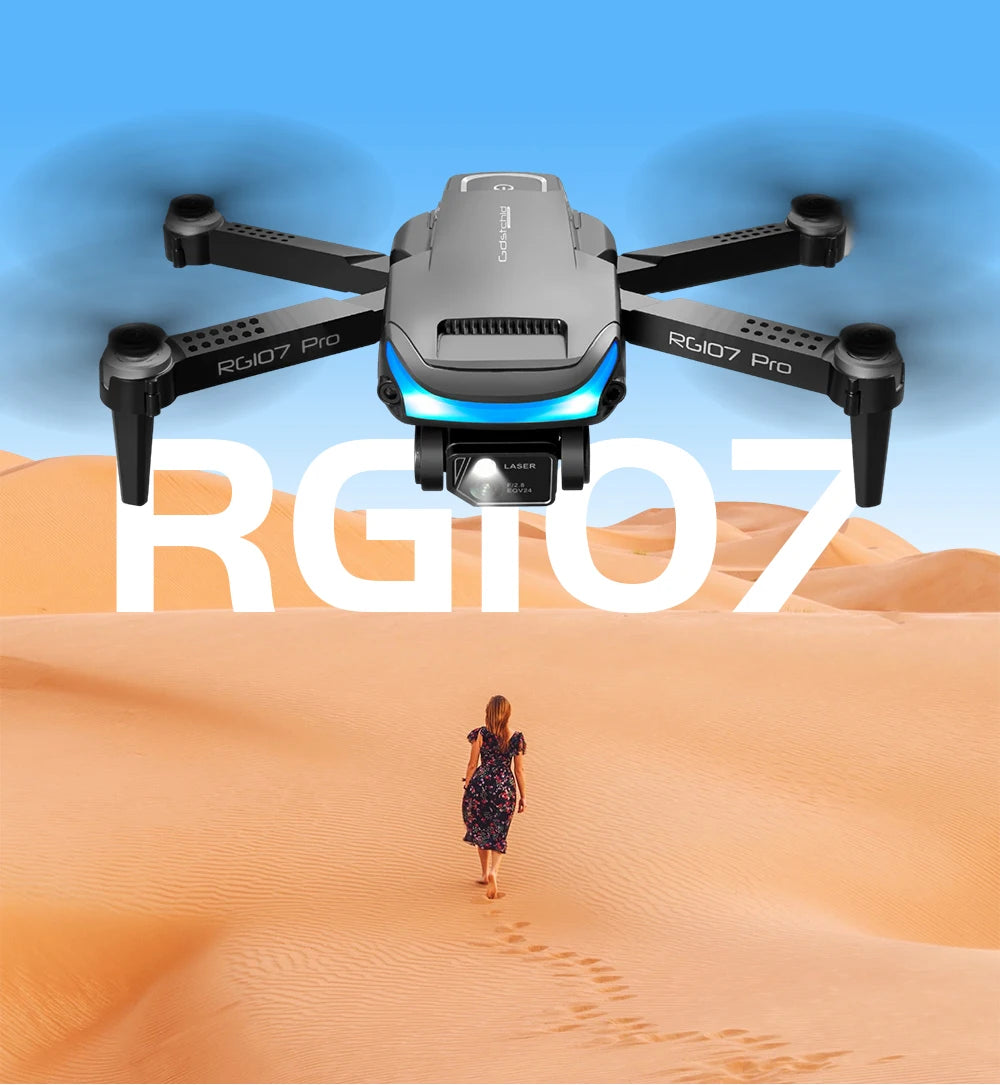 Foldable Quadcopter Mini Drone 4K Three-sided Obstacle avoidance