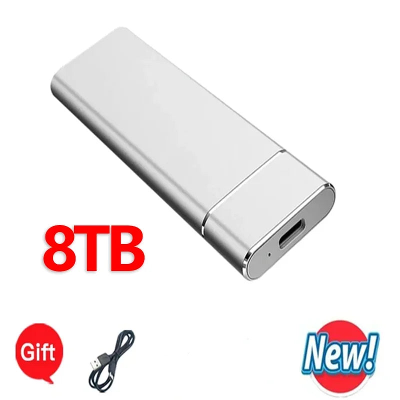 Portable External Storage SSD 1TB High-speed Mobile Storage Drive