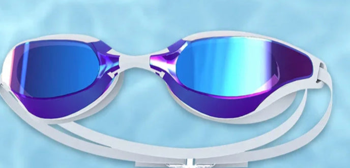 Professional Oversize Triathlon Swimming Goggles | Anti-Fog UV Protection for Men & Women
