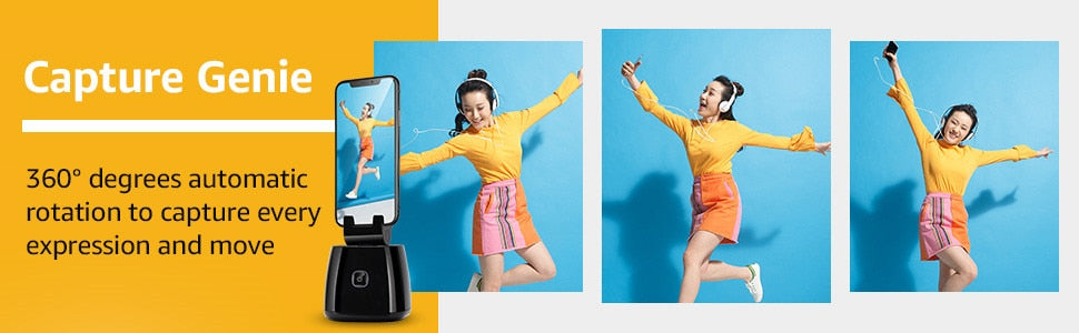 360 Auto-tracking Face/Object Selfie Stick