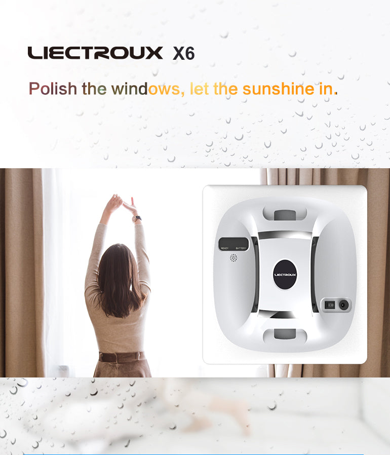 Liectroux Robot intelligent Window Cleaning Remote Control 