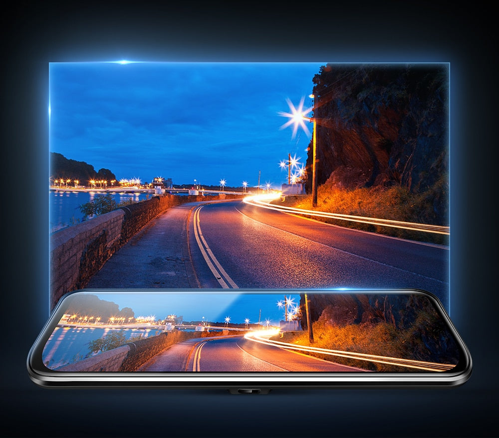 Car Rear View Touch Screen DVR /GPS 2 Cameras