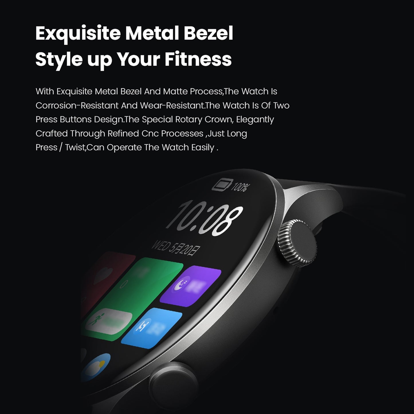 Waterproof HAYLOU Solar Plus RT3 Smart Watch