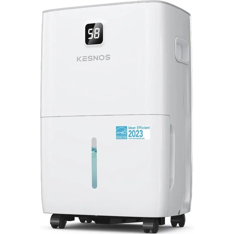 80 Pints Most Efficient Energy Star Dehumidifier with Front LCD Display for Home, Large Room - 5,500 Sq. Ft.