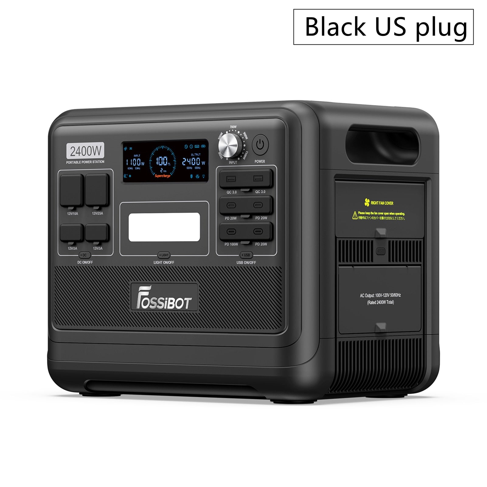 Solar Generator Portable Power Station 2hrs Charge