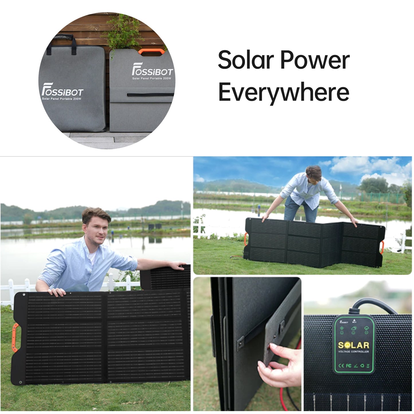 Solar Generator Portable Power Station 2hrs Charge