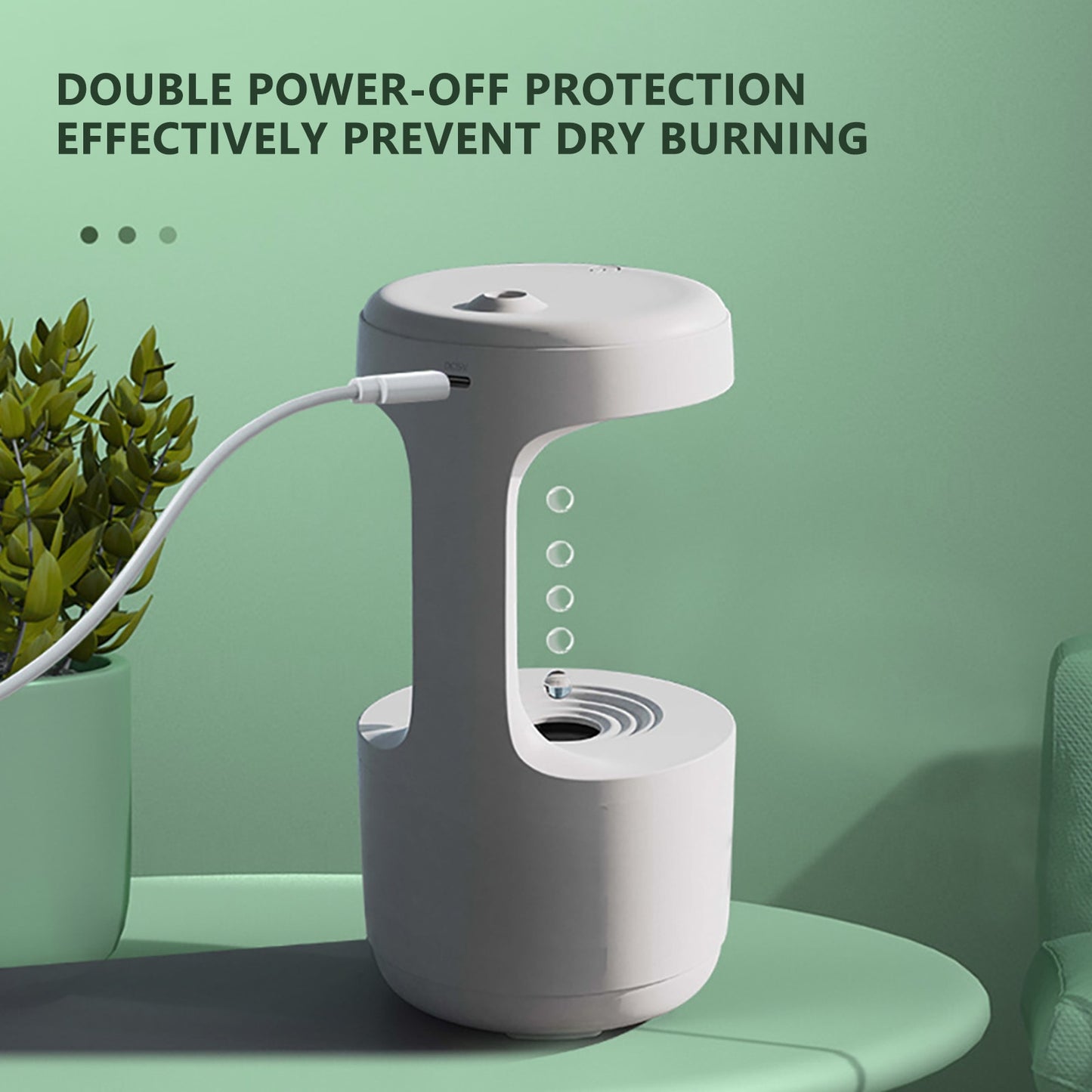 Anti-Gravity Air Diffuser Essential Oils Fogger Humidifiers