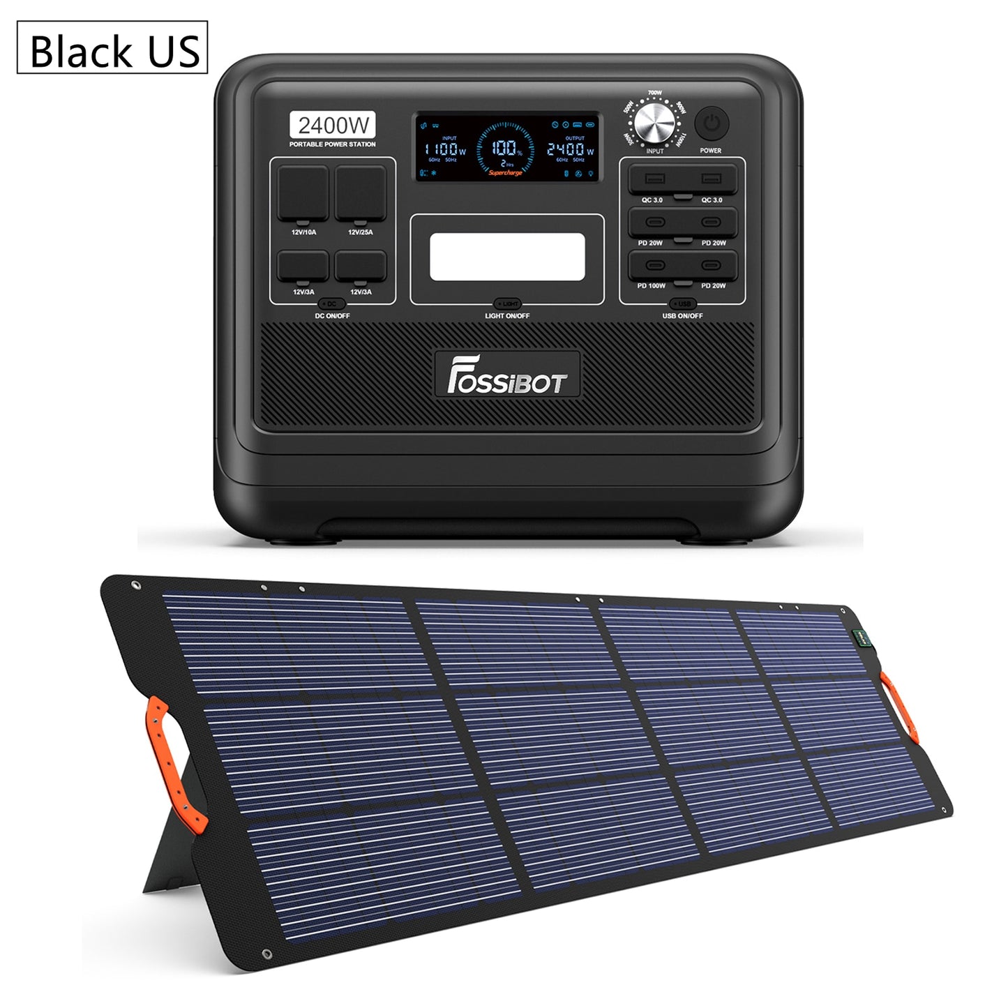 Solar Generator Portable Power Station 2hrs Charge
