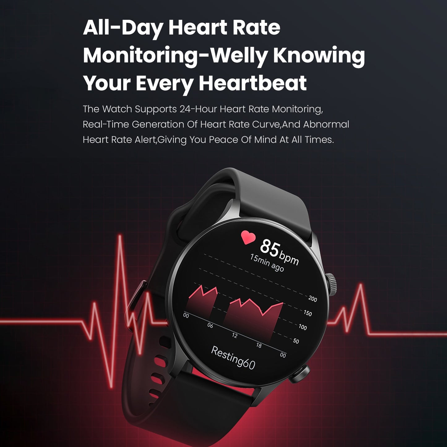 Waterproof HAYLOU Solar Plus RT3 Smart Watch