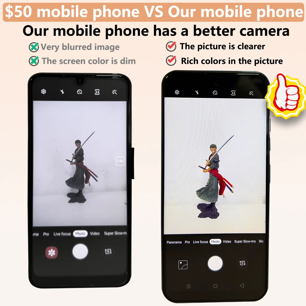 Smart Android Phone Original 7.3 inch 22G+2T 50MP+108MP
