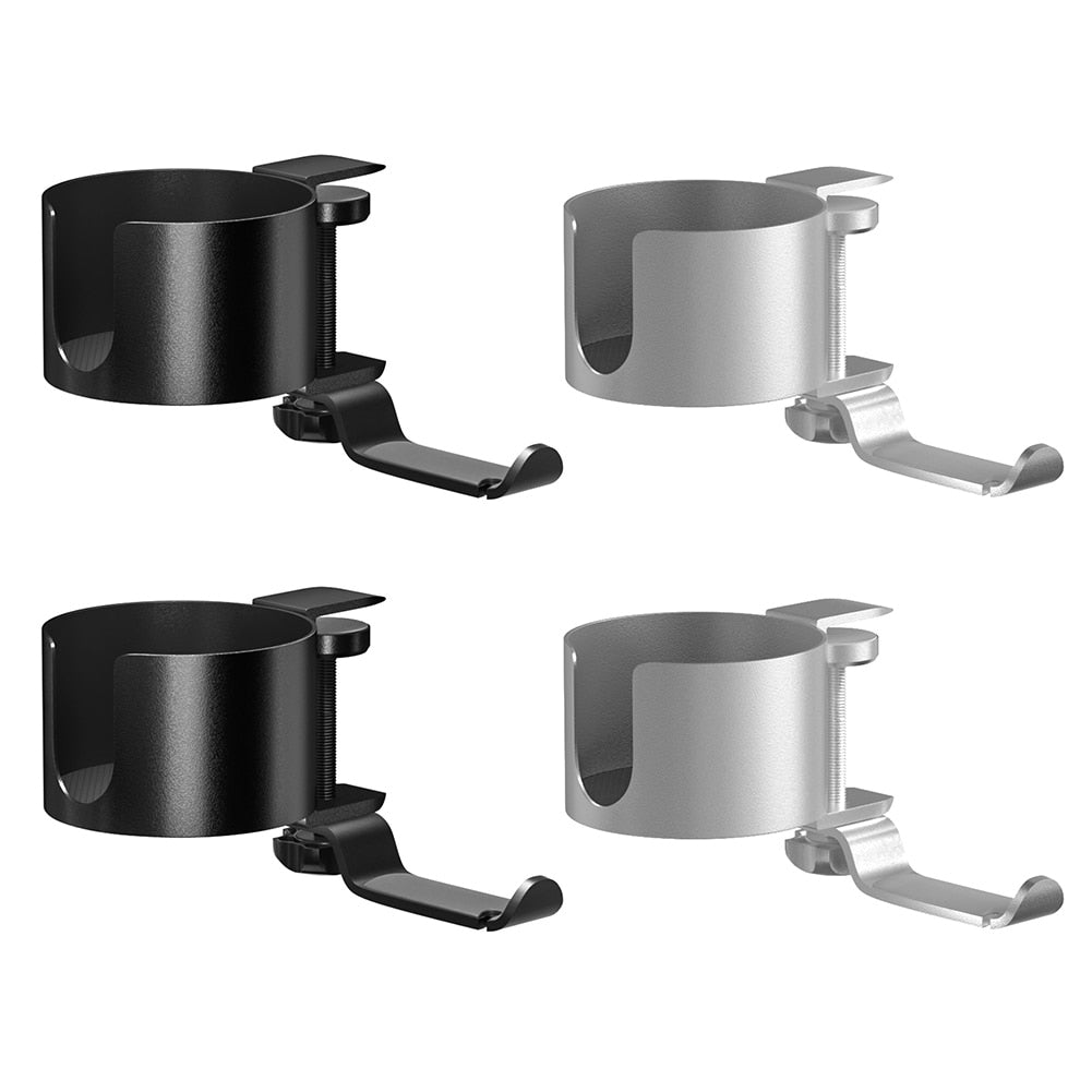 Gaming Headphone Stand Cup Holder with Clamp