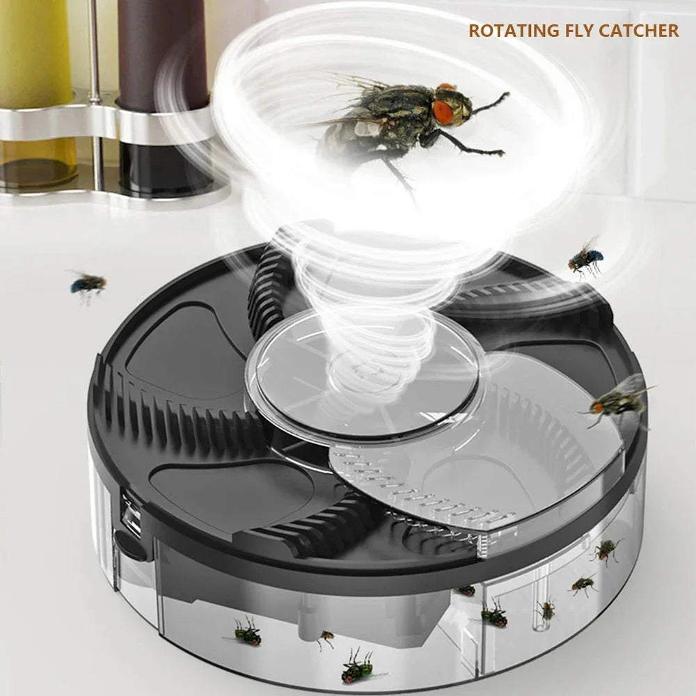 Automatic  Indoor Outdoor Electric Fly Killer Fly Trap   Pest Catcher
