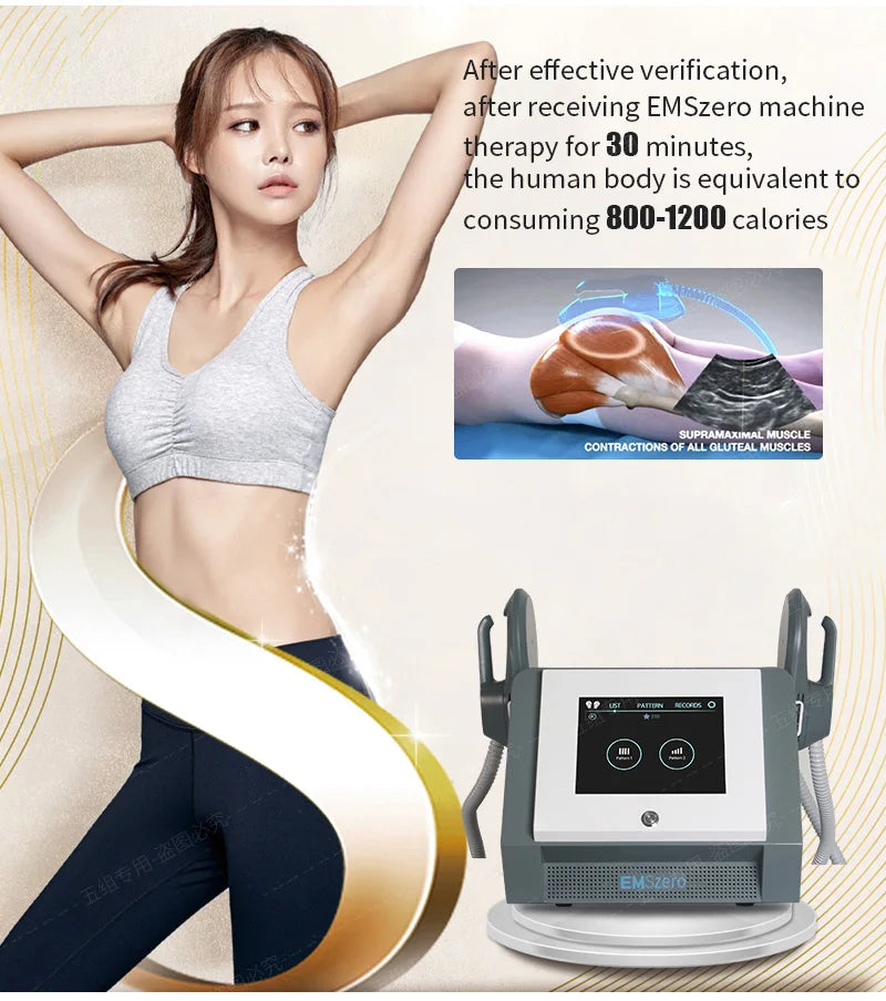 Professional EMS Body Sculpting Weight loss HIEMT Electromagnetic Muscle fat burner