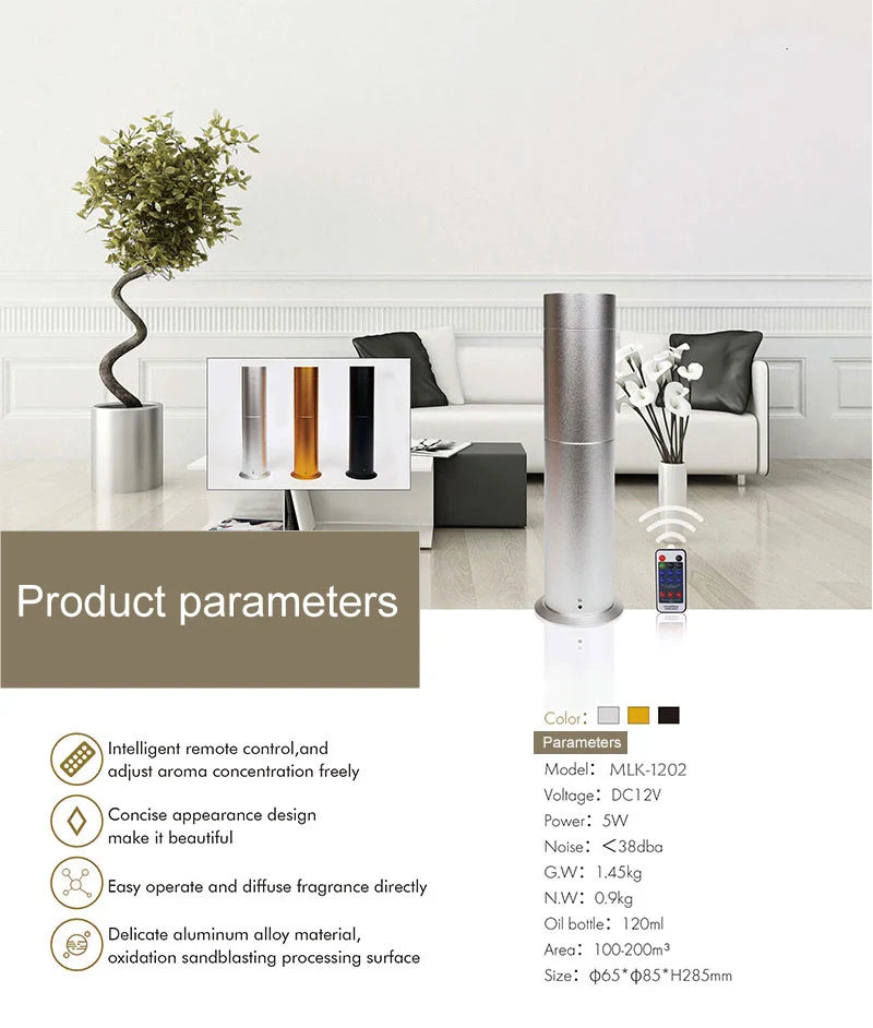 Electric Home Office Hotel Aroma Essential Oil Scent Diffuser Machine