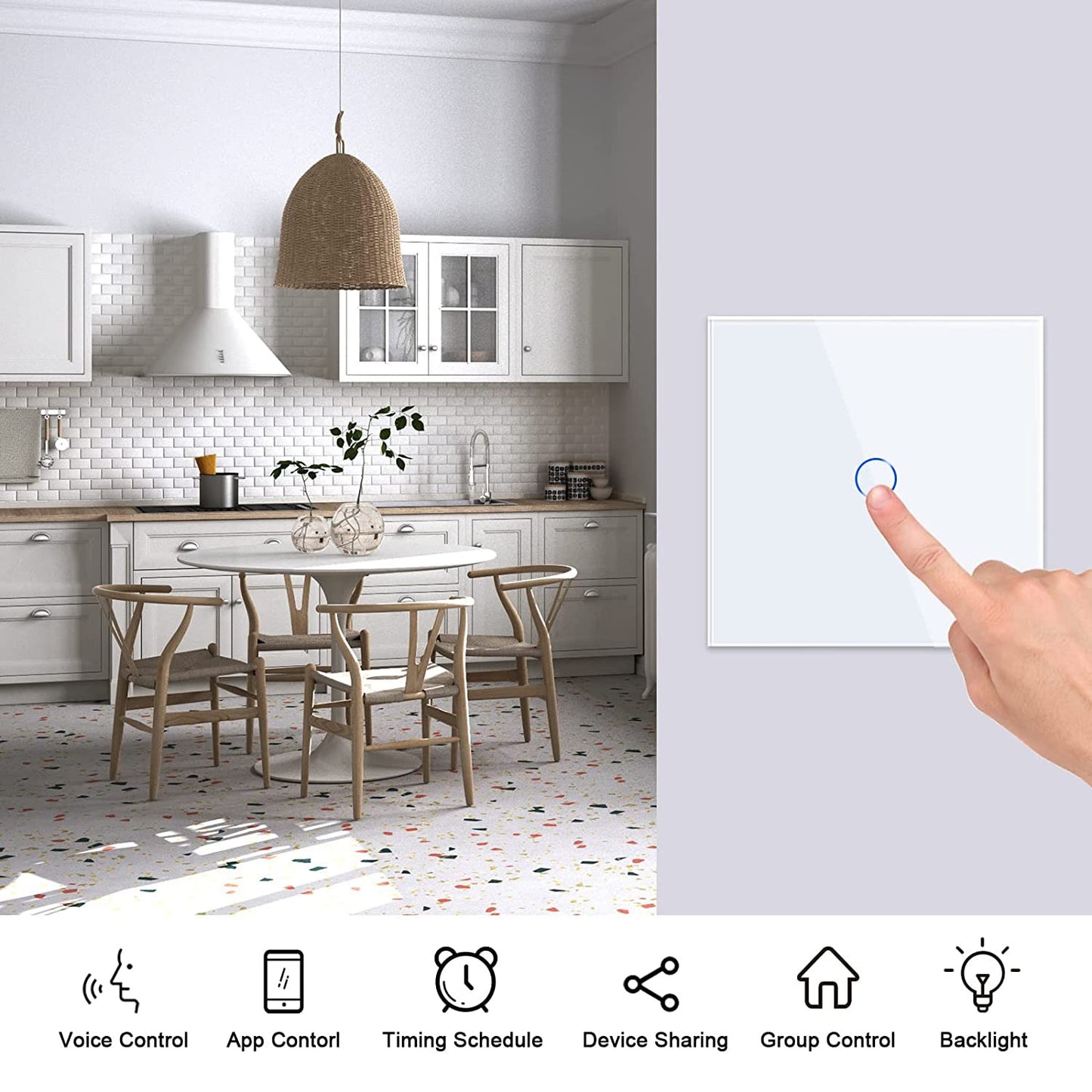 Wifi Wall Touch Smart Light Switch