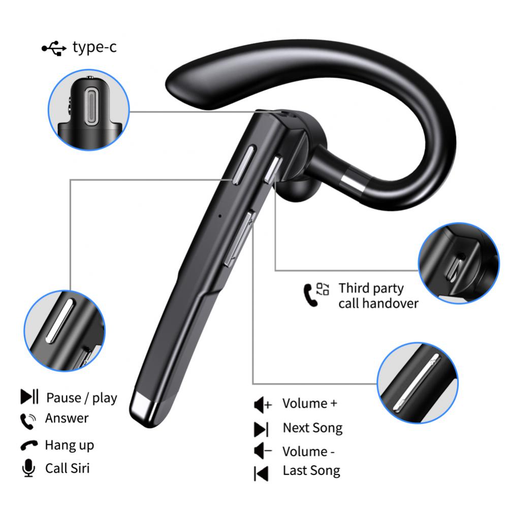 BT 5.0 Hanging Ear Stereo Sport Headset