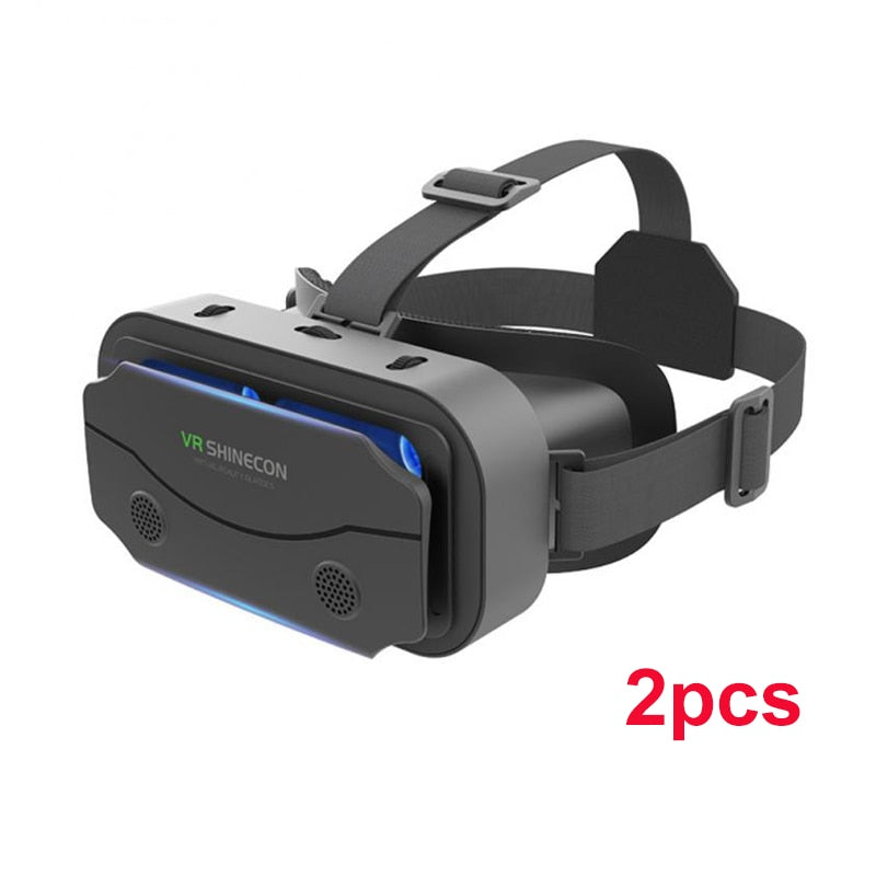 3D VR Headset Smart Virtual Reality Glasses 7 Inches Helmet For Smartphones Phone Android IPhone 