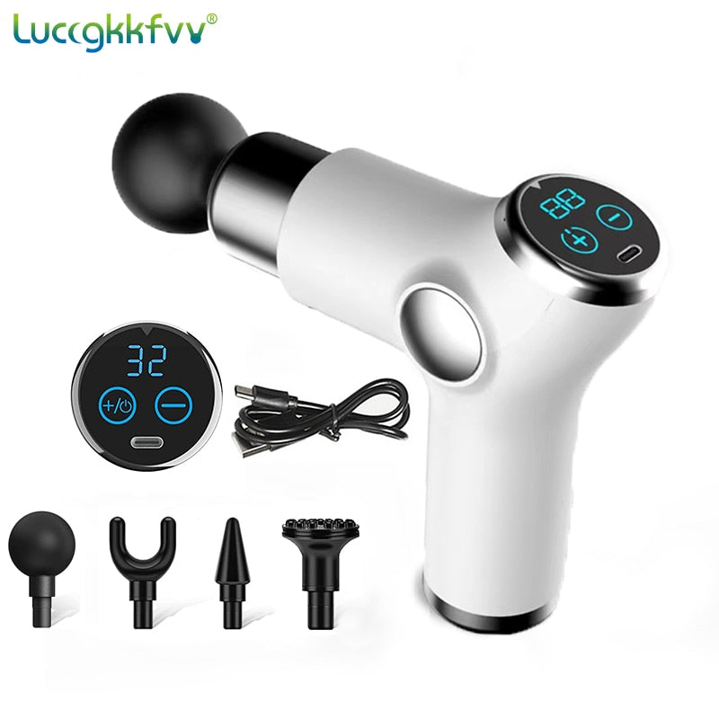 Massage Gun 32 Speed Deep Tissue Percussion Fascial Muscle