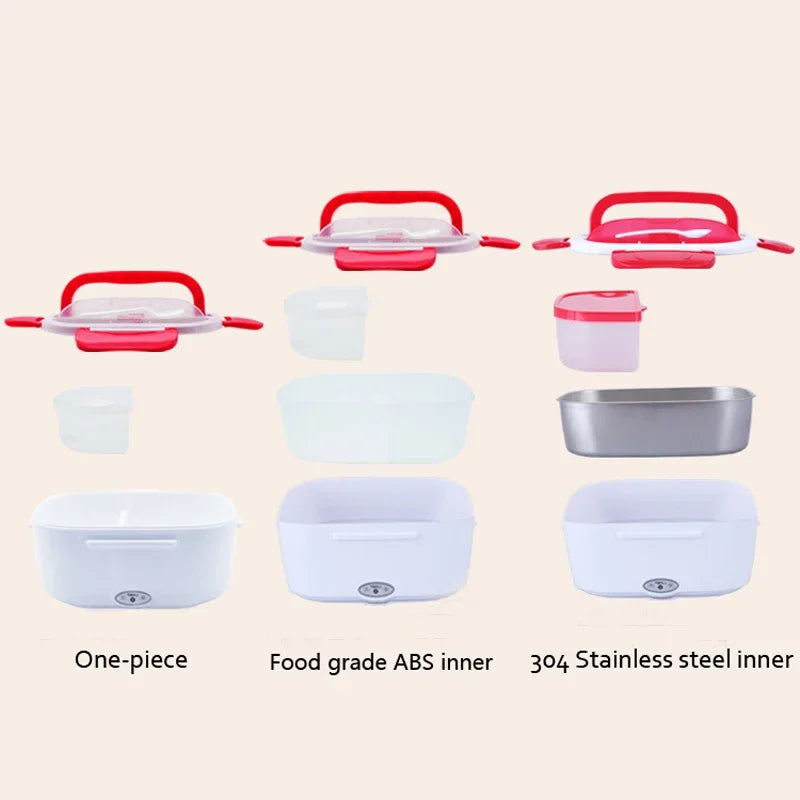 Heated Lunch Box Food Warmer for Car 12V Truck 24V 110V 220V