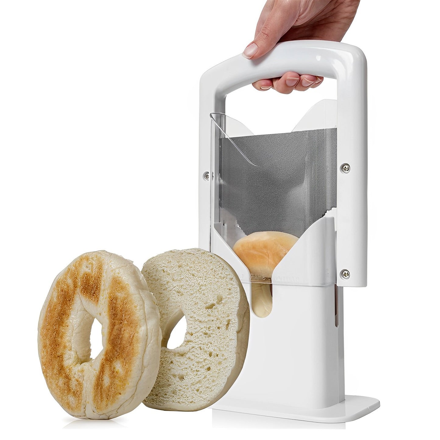 Stainless Steel Bagel/Bread/ Muffin  Cutter Slicer