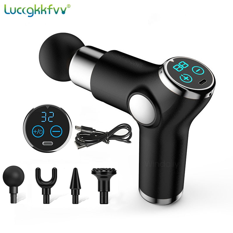 Massage Gun 32 Speed Deep Tissue Percussion Fascial Muscle