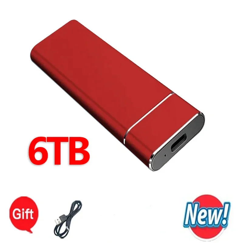 Portable External Storage SSD 1TB High-speed Mobile Storage Drive