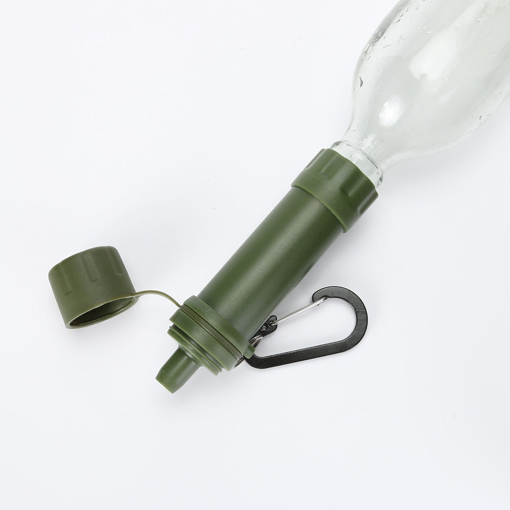 Survival Straw  Drinking Water Filtration Purifier Emergency