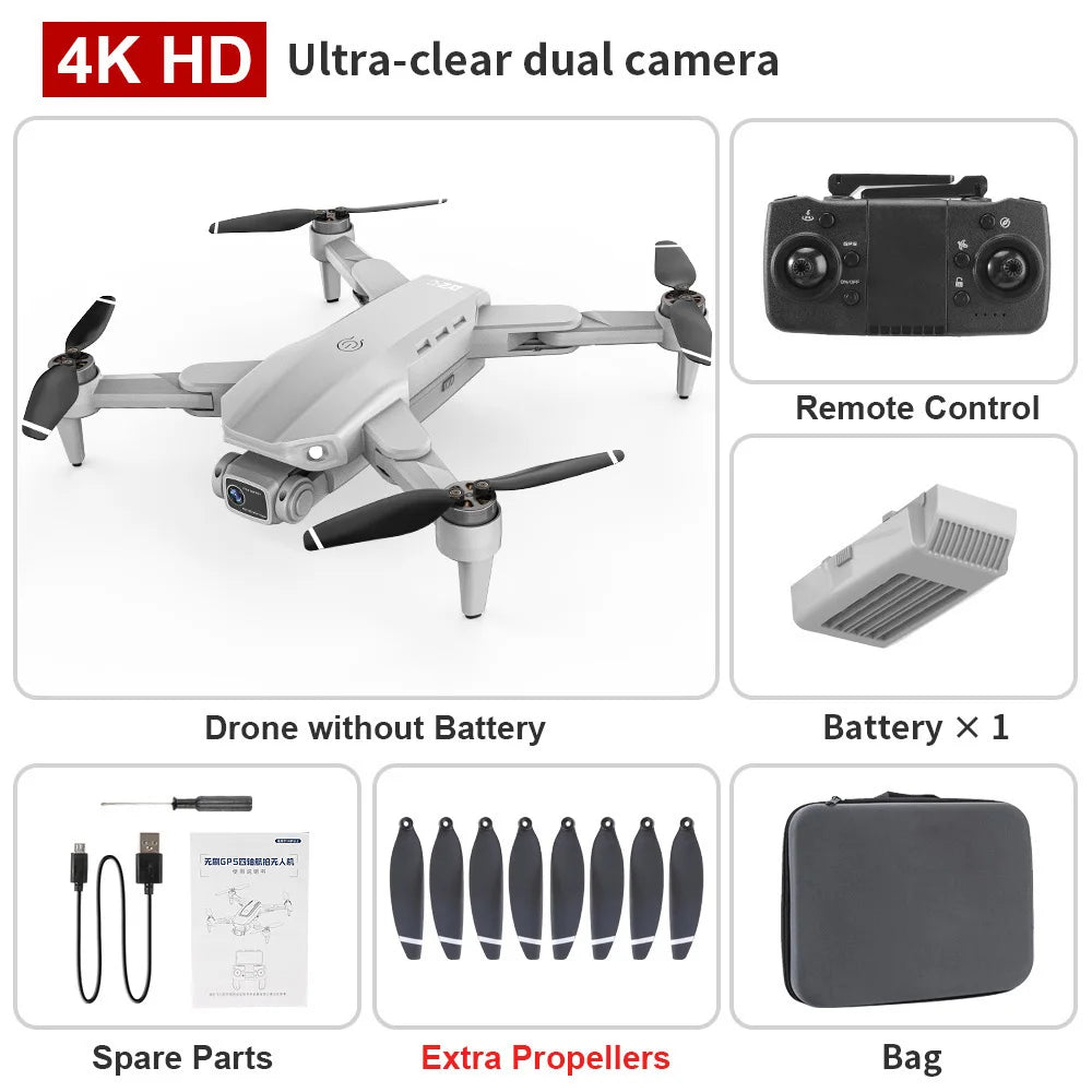 Pro Brushless 4K 5G GPS HD Foldable Quadcopter Drone Success