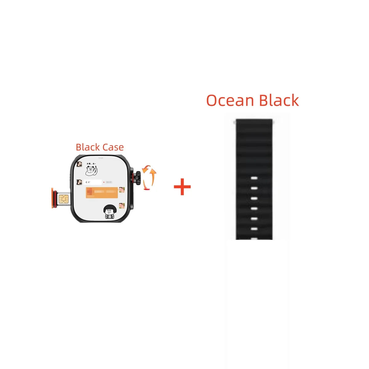 4G S9 Ultra Smartwatch with GPS, SIM Card, Camera, and Heart Rate Monitor