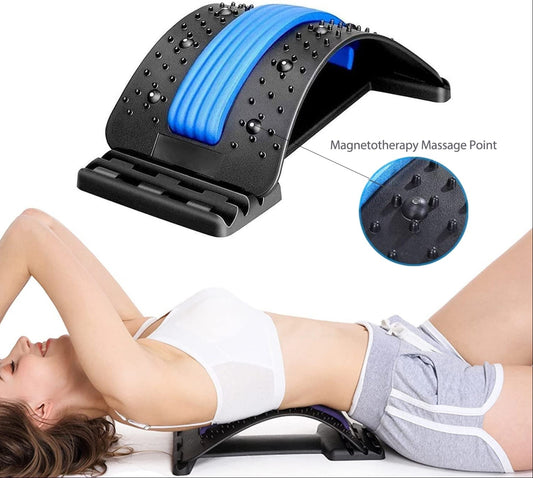 Back Stretcher Magnetotherapy Massage Tools Stretch Fitness Lumbar Suport Relaxation