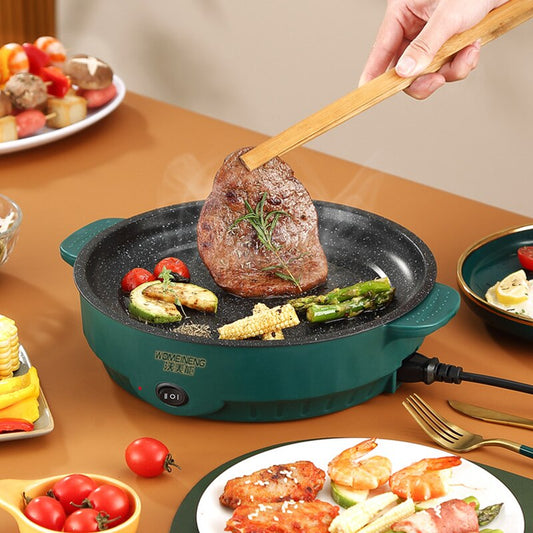 Multicooker Electric Frying Pan Barbecue/Fried Steak/ Fish/ Omelette